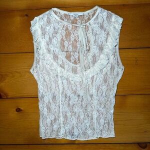 Kimchi Blue sheer lace top